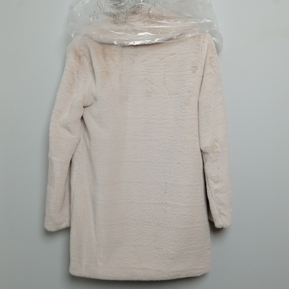 Abercrombie Faux fur coat size S - Picture 2 of 7